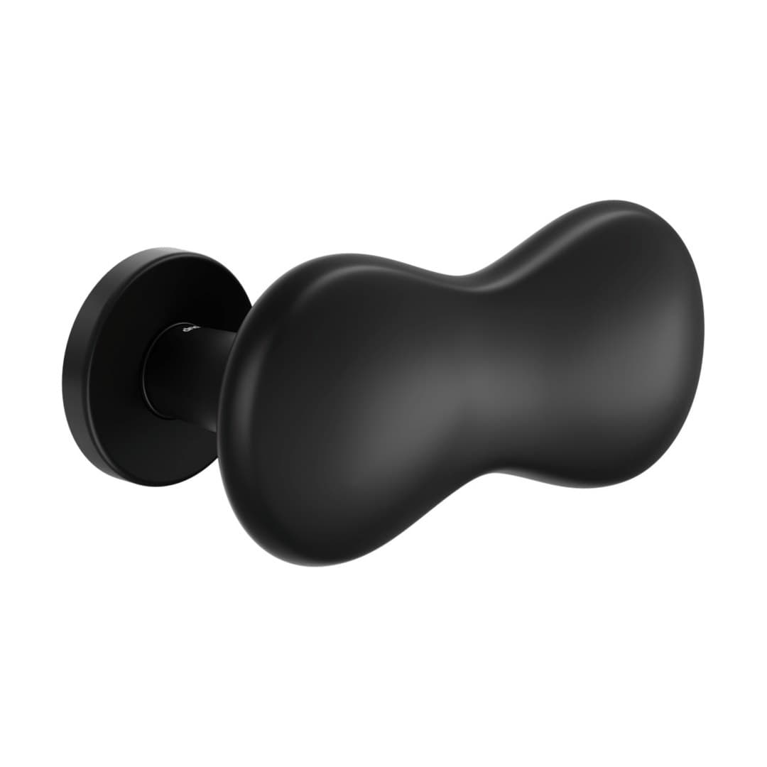 DnD Blip – Πόμολο Πόρτας Ροζέτα – Vis Tonda – Black (BL12-ONO)