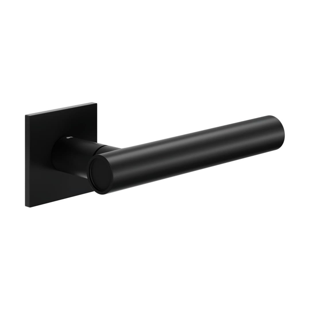 DnD Blend – Πόμολο Πόρτας Ροζέτα – Fine Quadra – Black (BN41-ONO)