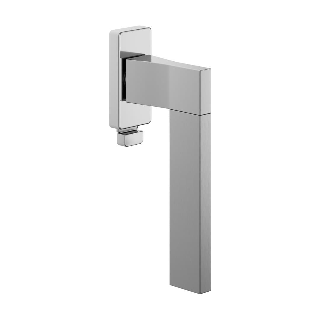 DnD Change B 02 – Πόμολο Παραθύρου – DK VIS TS Rettangolare – Polished chrome - Satin chrome (CB25TS-CCS)