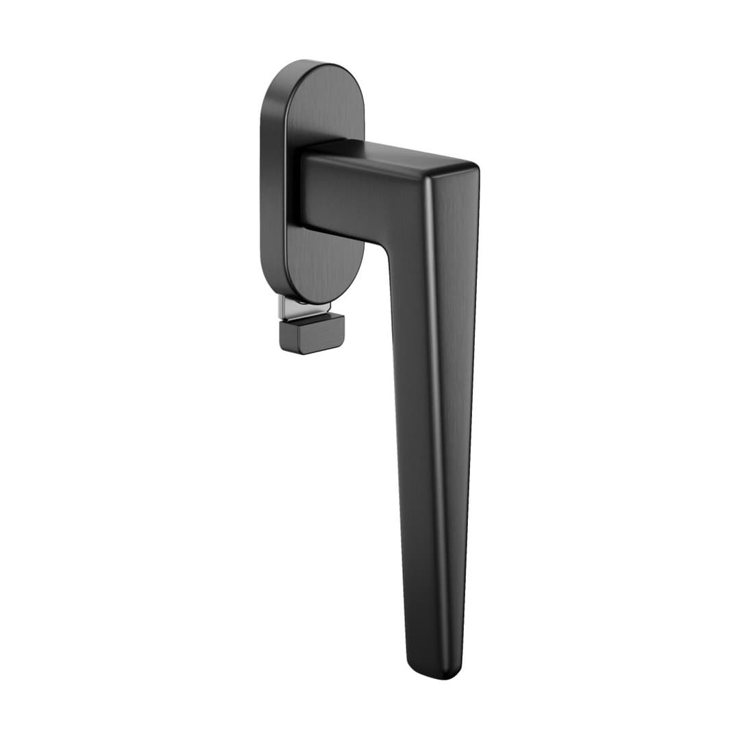 DnD Cloe – Πόμολο Παραθύρου – DK VIS TS Ovale – Satin graphite (CL22TS-PGS)