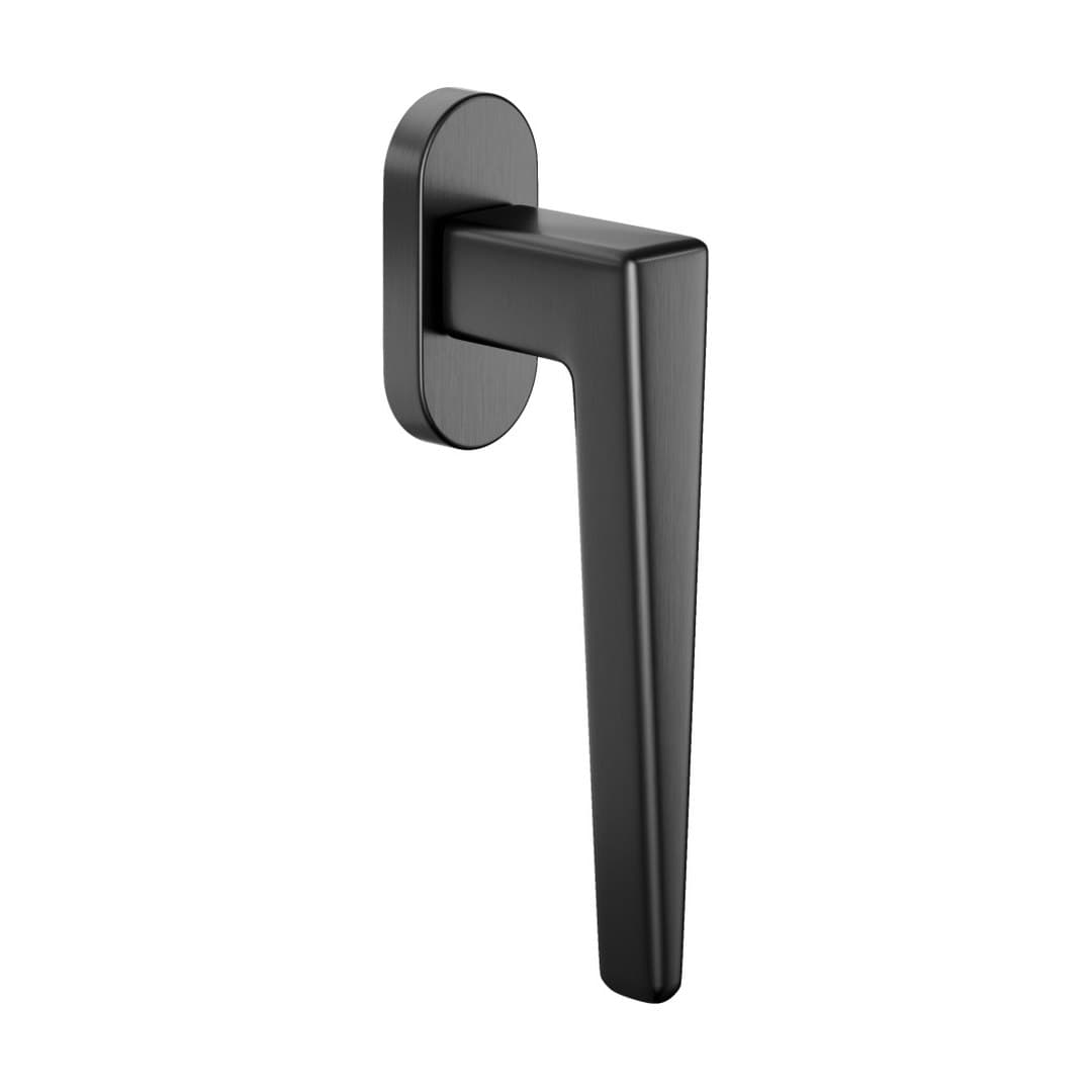 DnD Cloe – Πόμολο Παραθύρου – DK VIS Ovale – Satin graphite (CL22V-PGS)