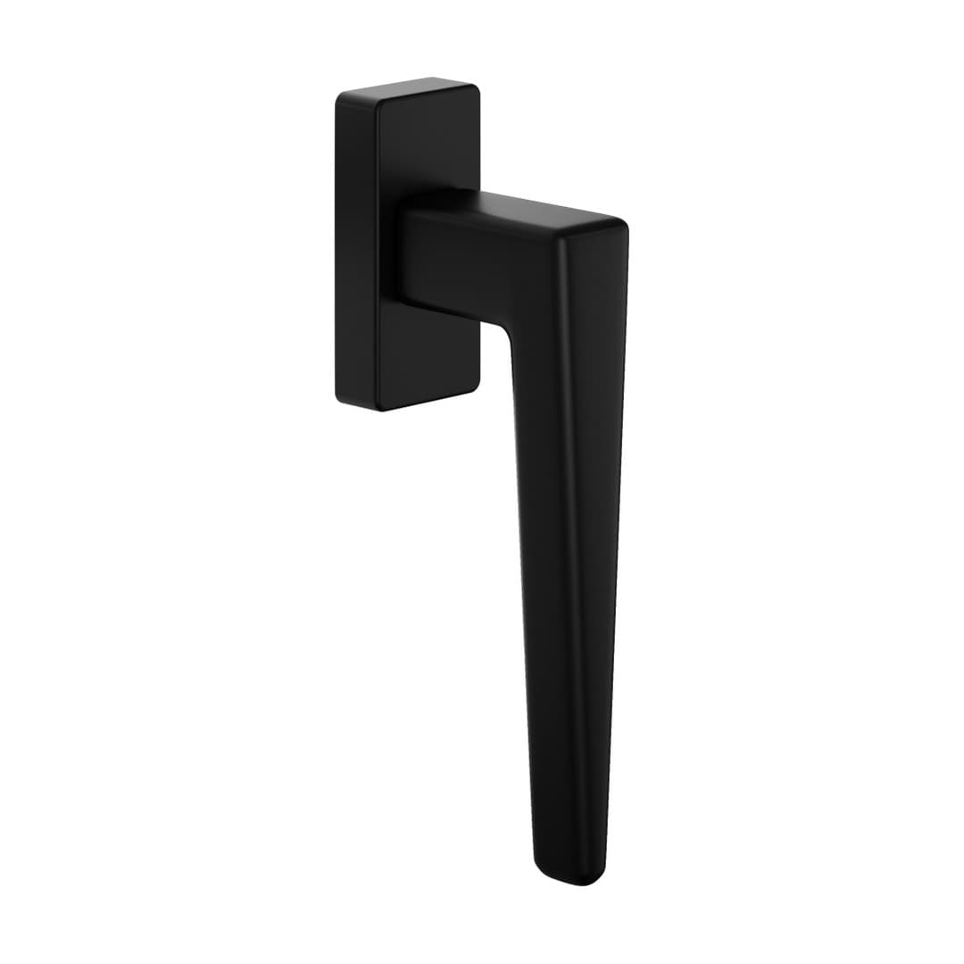 DnD Cloe 02 – Πόμολο Παραθύρου – DK DND Rettangolare – Black (CL25-ONO)