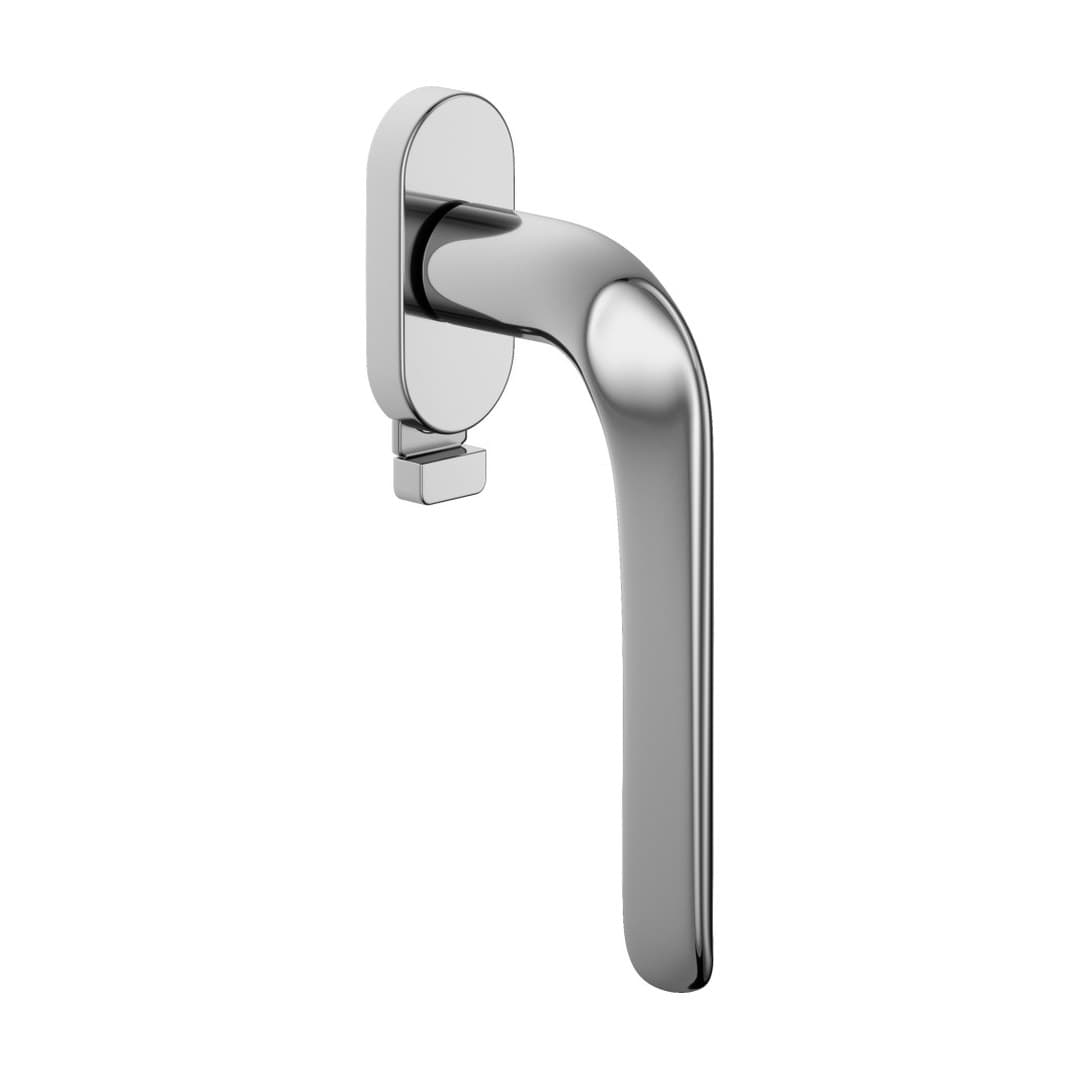 DnD Chop – Πόμολο Παραθύρου – DK VIS TS Ovale – Polished chrome (CP22TS-ZC)