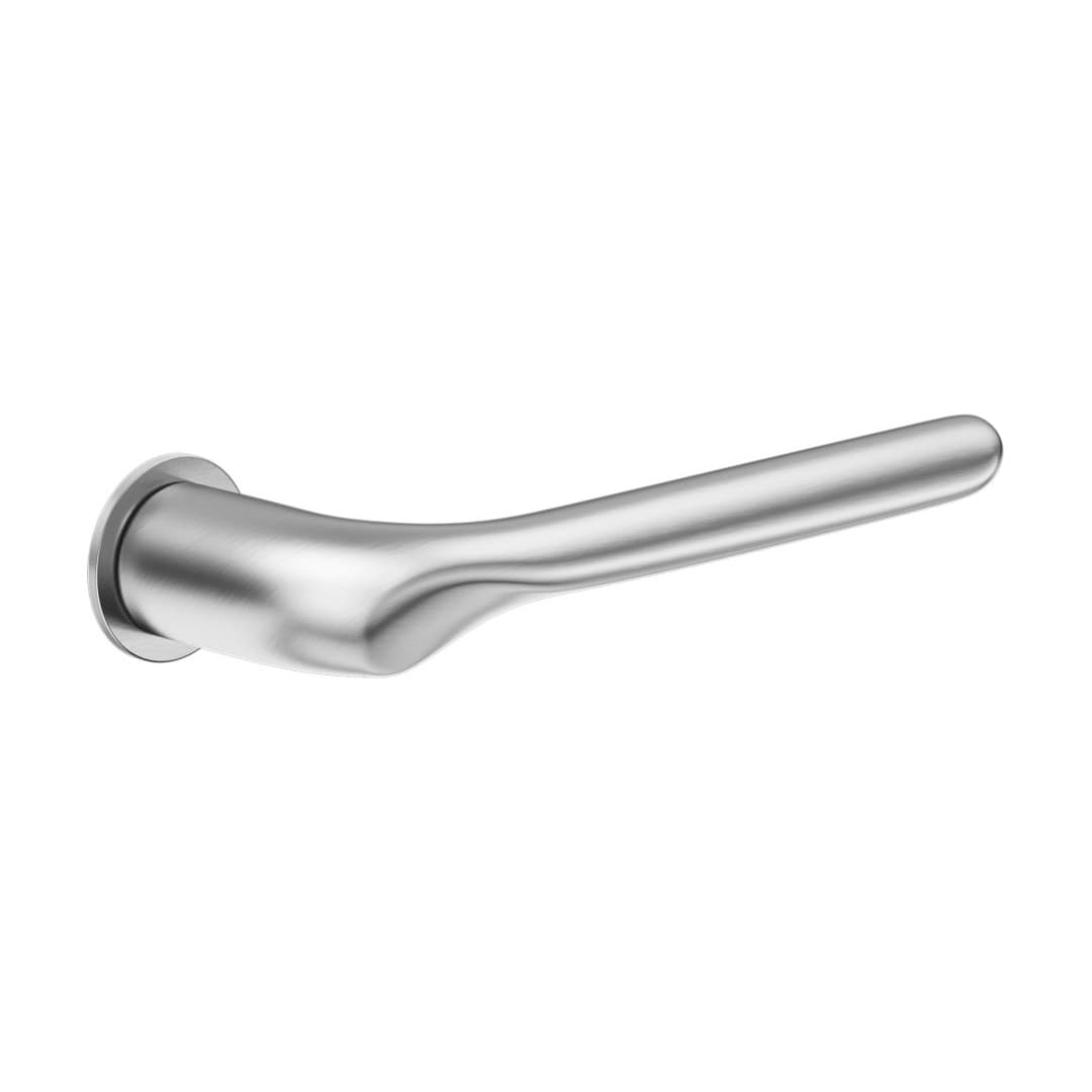 DnD Chop – Πόμολο Πόρτας Ροζέτα – Unico Tonda – Satin chrome (CP80-ZCS)
