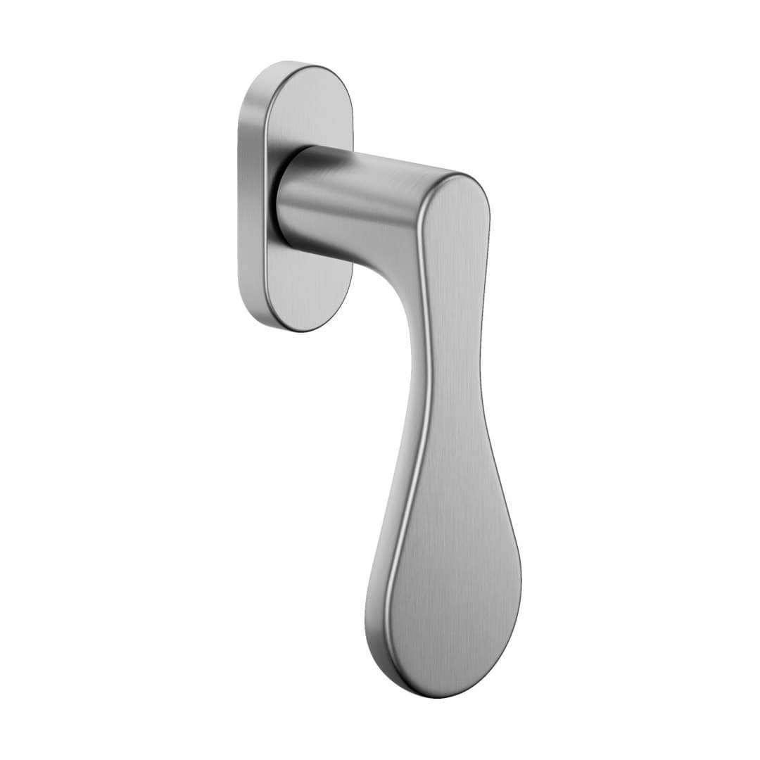 DnD Drop – Πόμολο Παραθύρου – DK VIS Ovale – Satin chrome (DP22V-OCS)