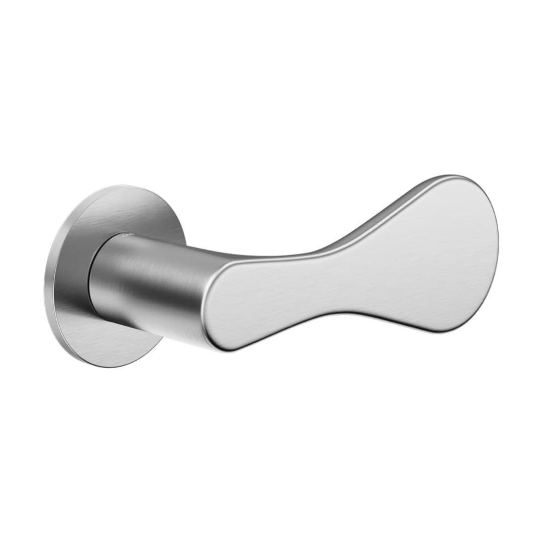 DnD Drop – Πόμολο Πόρτας Ροζέτα – Fine Tonda – Satin chrome (DP40-OCS)