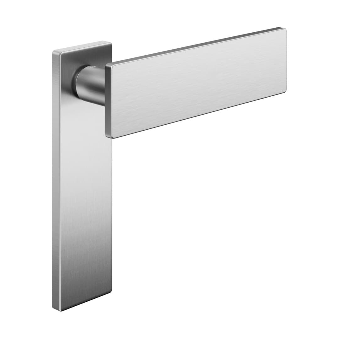 DnD Due – Πόμολο Πόρτας Πλάκα – Placca DUE – Satin chrome (DU10-OCS)