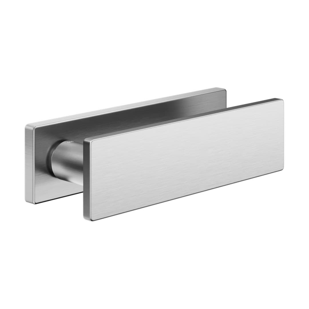 DnD Due – Πόμολο Πόρτας Πλάκα – Placca orizzontale – Satin chrome (DU11-OCS)