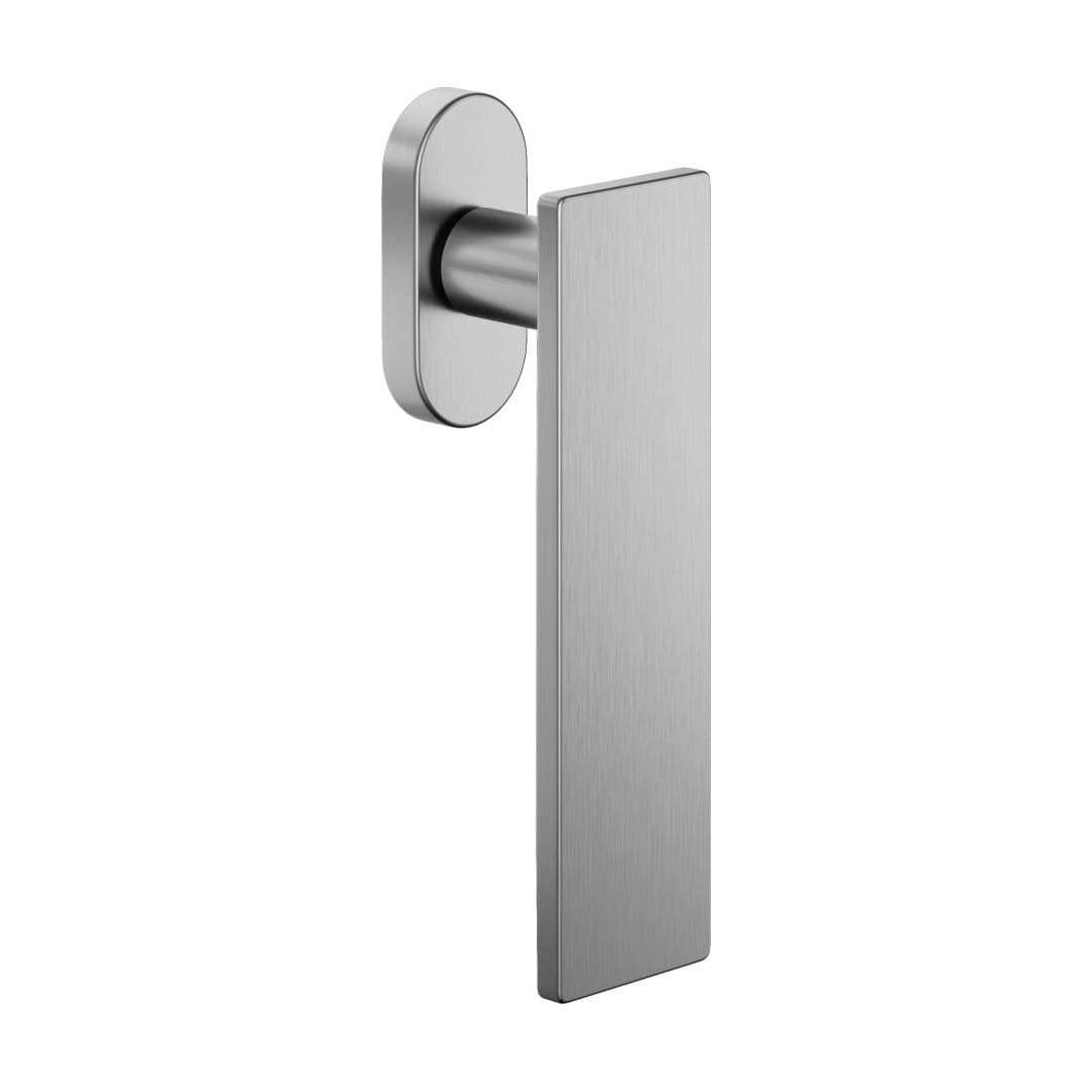 DnD Due – Πόμολο Παραθύρου – DK VIS Ovale – Satin chrome (DU22V-OCS)