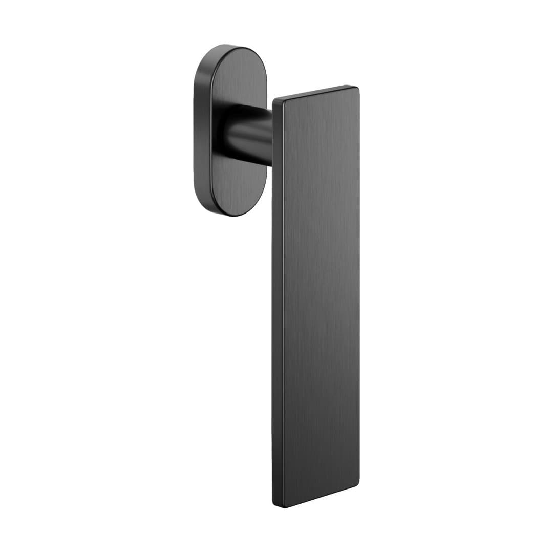 DnD Due – Πόμολο Παραθύρου – DK VIS Ovale – Satin graphite (DU22V-PGS)