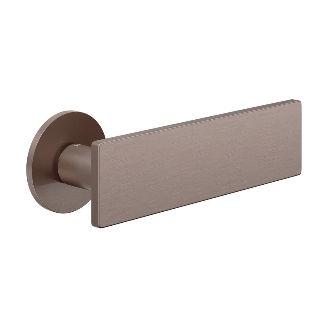 DnD Due – Πόμολο Πόρτας Ροζέτα – Fine Tonda – Satin bronze (DU40-PVD-SB)