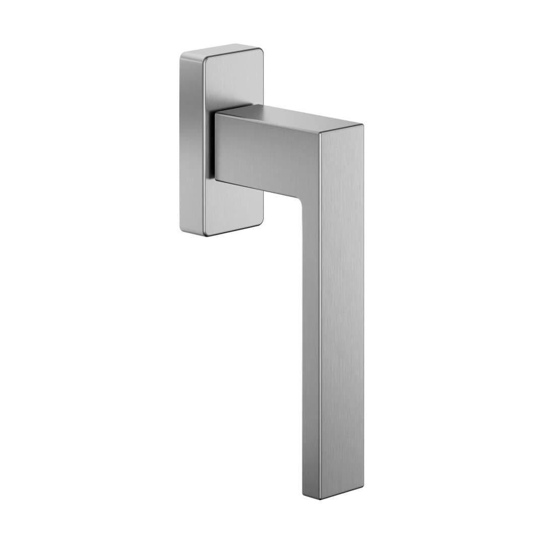 DnD Edra 02 – Πόμολο Παραθύρου – DK DND Rettangolare – Satin chrome (ED25-OCS)