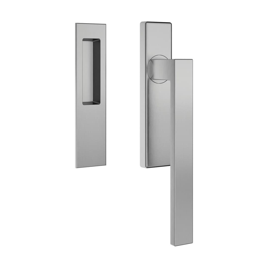 DnD Edra 02 Corto – Λαβή Ανασυρόμενης – Satin chrome (ED63A-OCS)