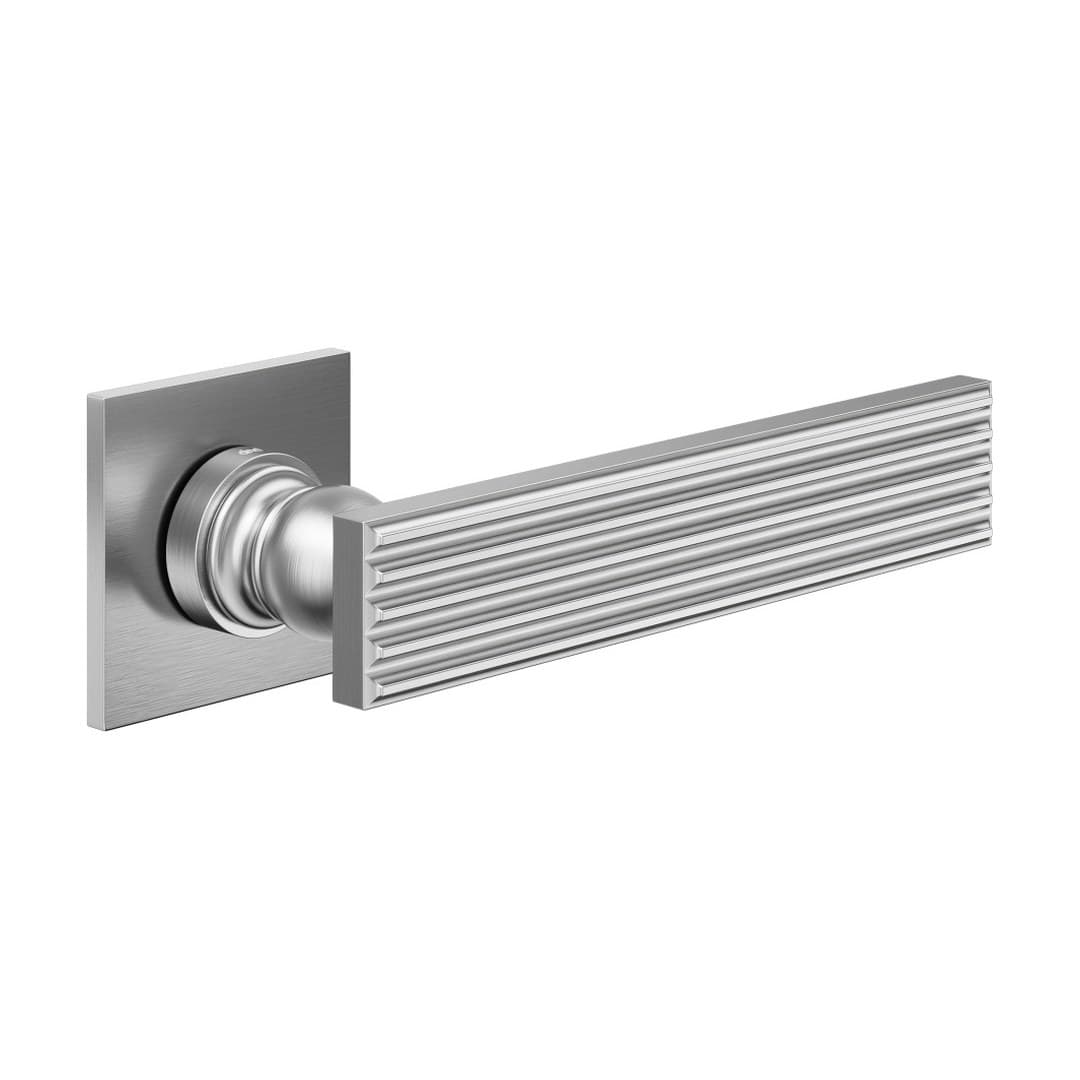 DnD Eleonora 02 – Πόμολο Πόρτας Ροζέτα – Fine Quadra – Satin chrome (EL41-OCS)