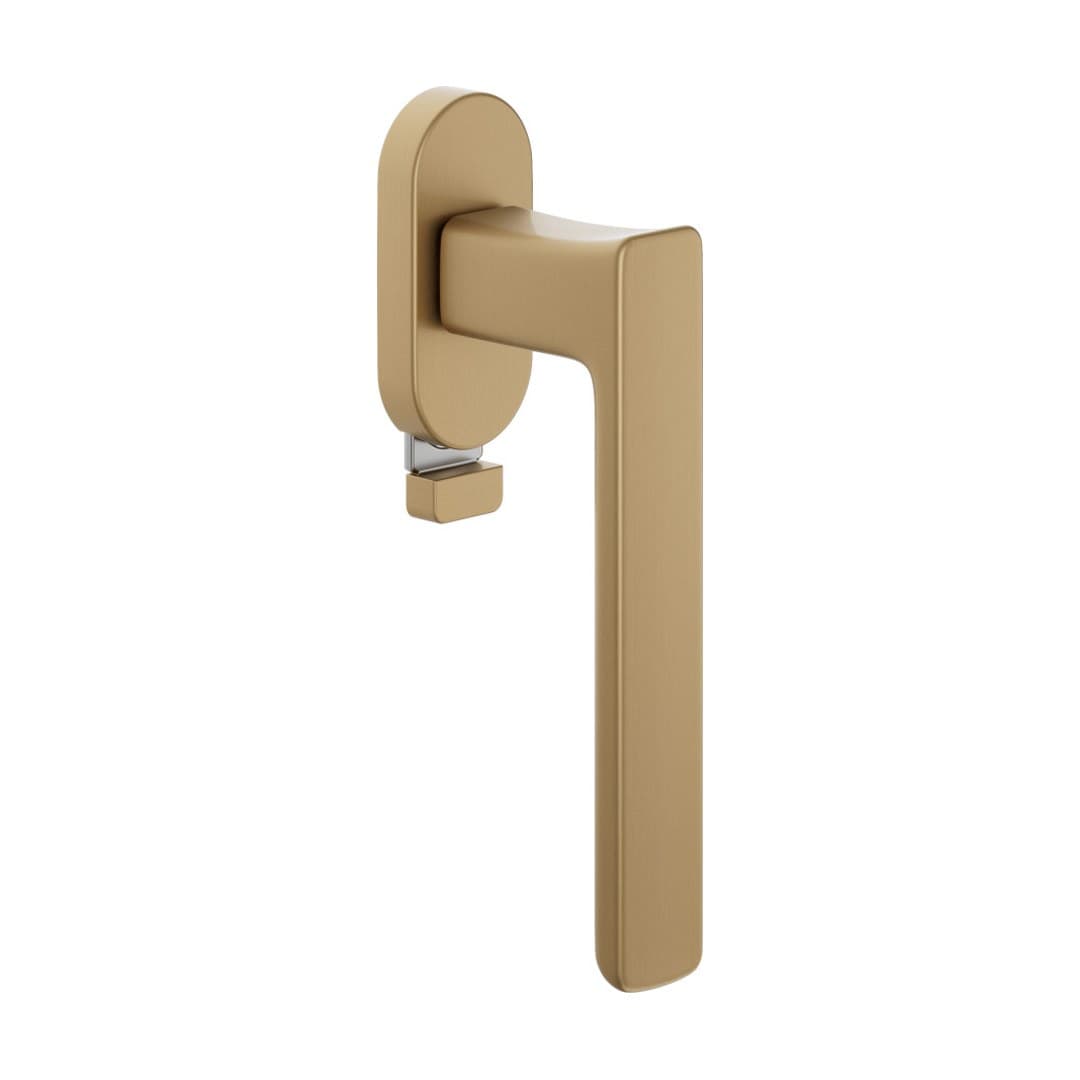 DnD Fold – Πόμολο Παραθύρου – DK VIS TS Ovale – Satin gold (FO22TS-ZRO)