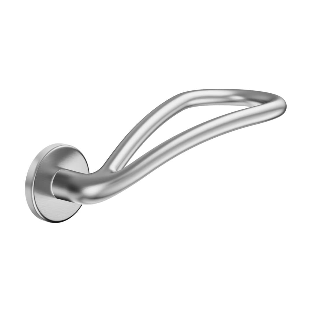 DnD Freely – Πόμολο Πόρτας Ροζέτα – Freely – Satin chrome (FR01-ACS)