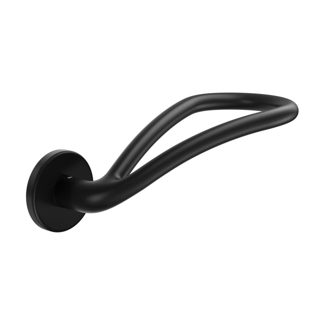 DnD Freely – Πόμολο Πόρτας Ροζέτα – Freely – Black (FR01-ANE)