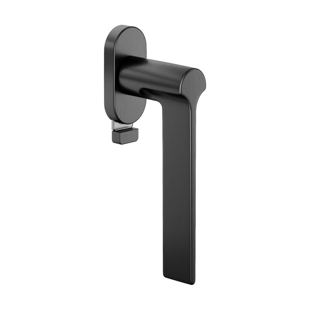 DnD Ginkgo – Πόμολο Παραθύρου – DK VIS TS Ovale – Satin graphite (GK22TS-PGS)