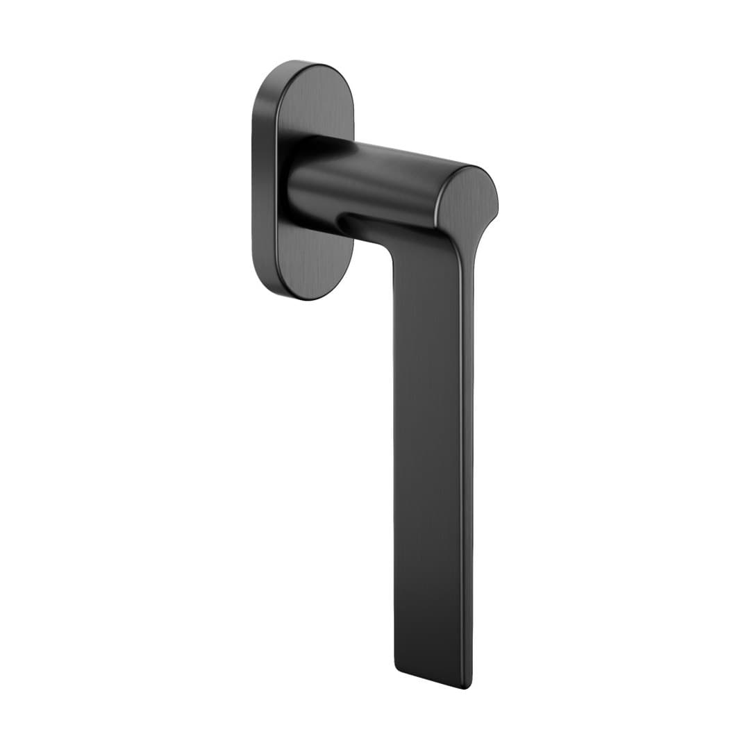 DnD Ginkgo – Πόμολο Παραθύρου – DK VIS Ovale – Satin graphite (GK22V-PGS)