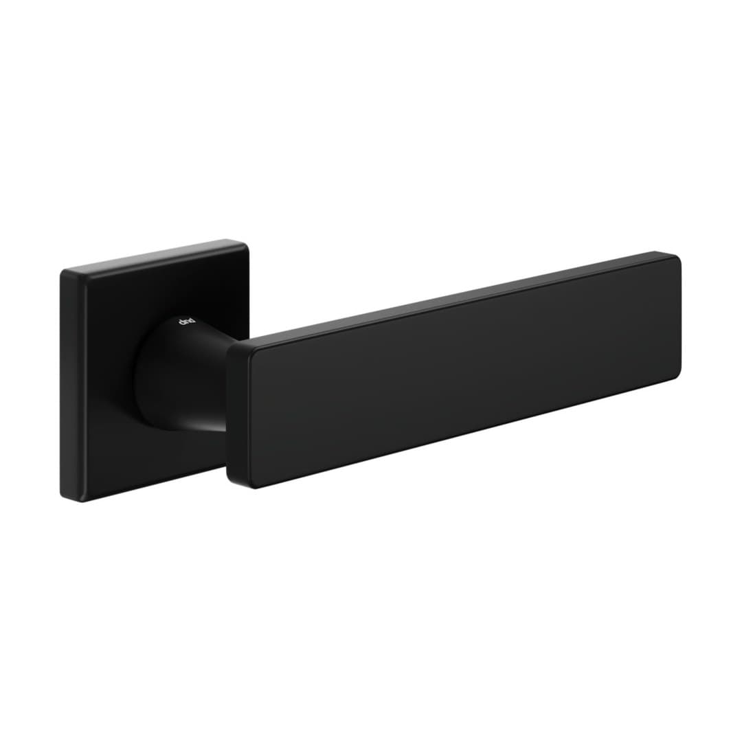 DnD Holly – Πόμολο Πόρτας Ροζέτα – Vis Quadra – Black (HO14-ZNE)