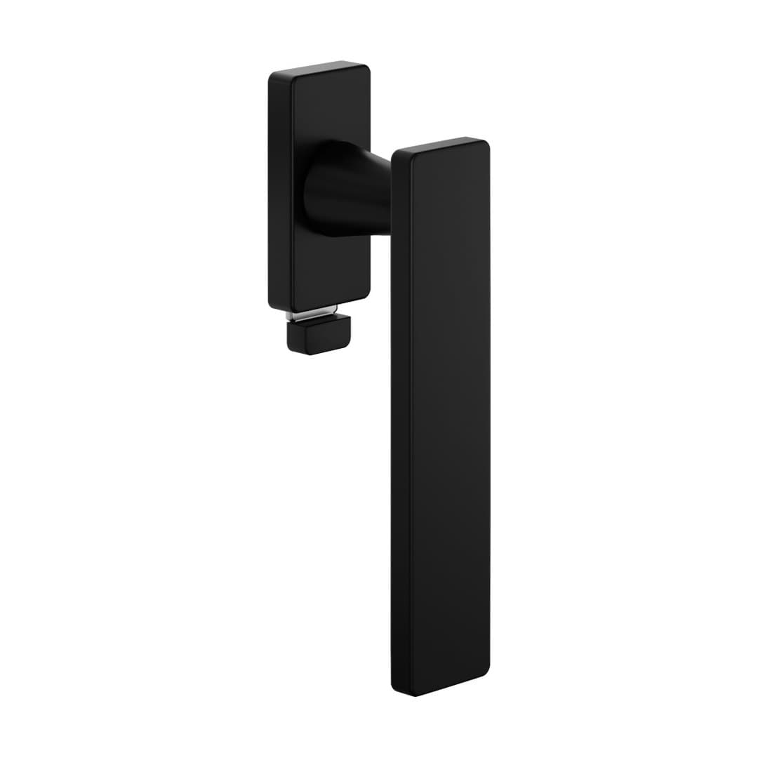 DnD Holly – Πόμολο Παραθύρου – DK VIS TS Rettangolare – Black (HO25TS-ZNE)