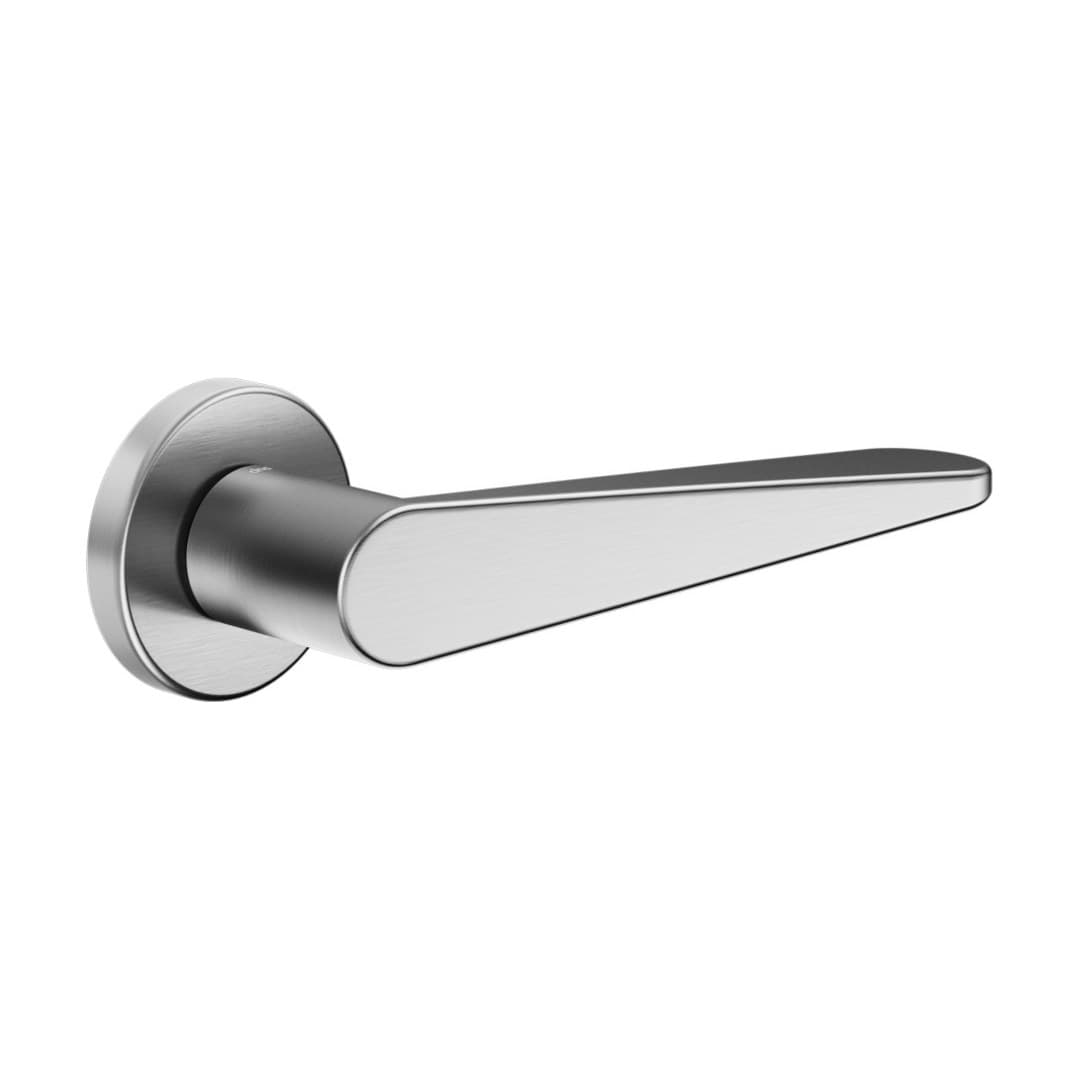 DnD Iki – Πόμολο Πόρτας Ροζέτα – Vis Tonda – Satin chrome (IK12-ZCS)