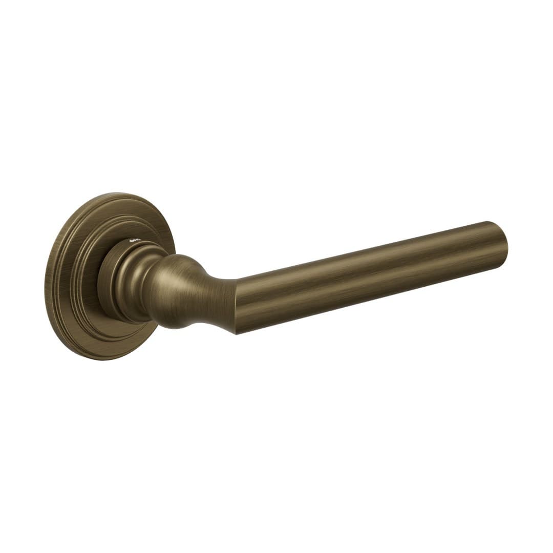 DnD Isabella – Πόμολο Πόρτας Ροζέτα – Lucrezia – Matt satin bronze (IS13-OGH)