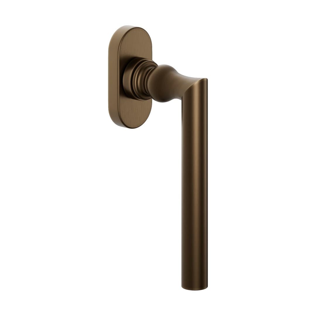 DnD Isabella – Πόμολο Παραθύρου – DK VIS Ovale – Matt sandblasted bronze (IS22V-BSO)