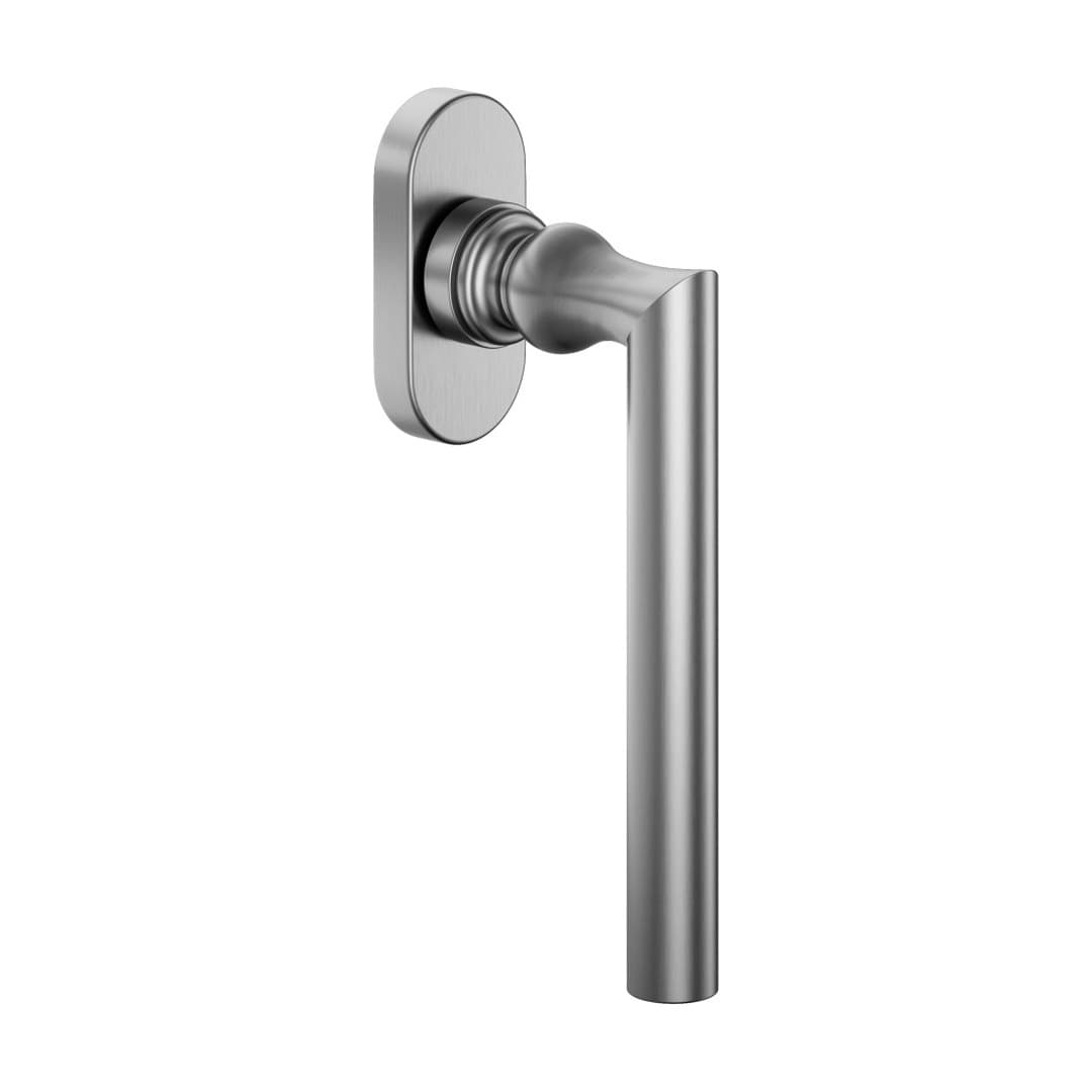 DnD Isabella – Πόμολο Παραθύρου – DK VIS Ovale – Satin chrome (IS22V-OCS)