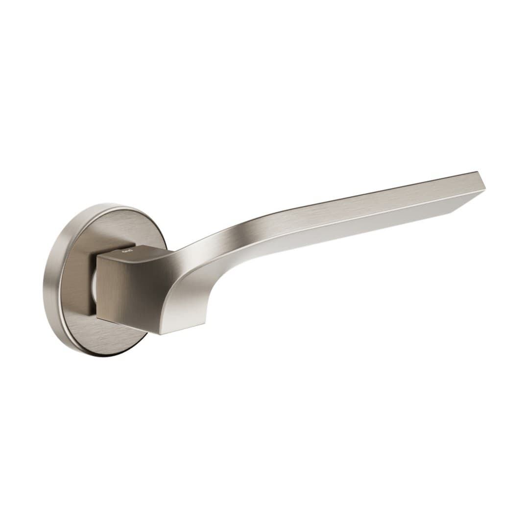 DnD Joy – Πόμολο Πόρτας Ροζέτα – Vis Tonda – Satin nickel (JO12-ZNS)