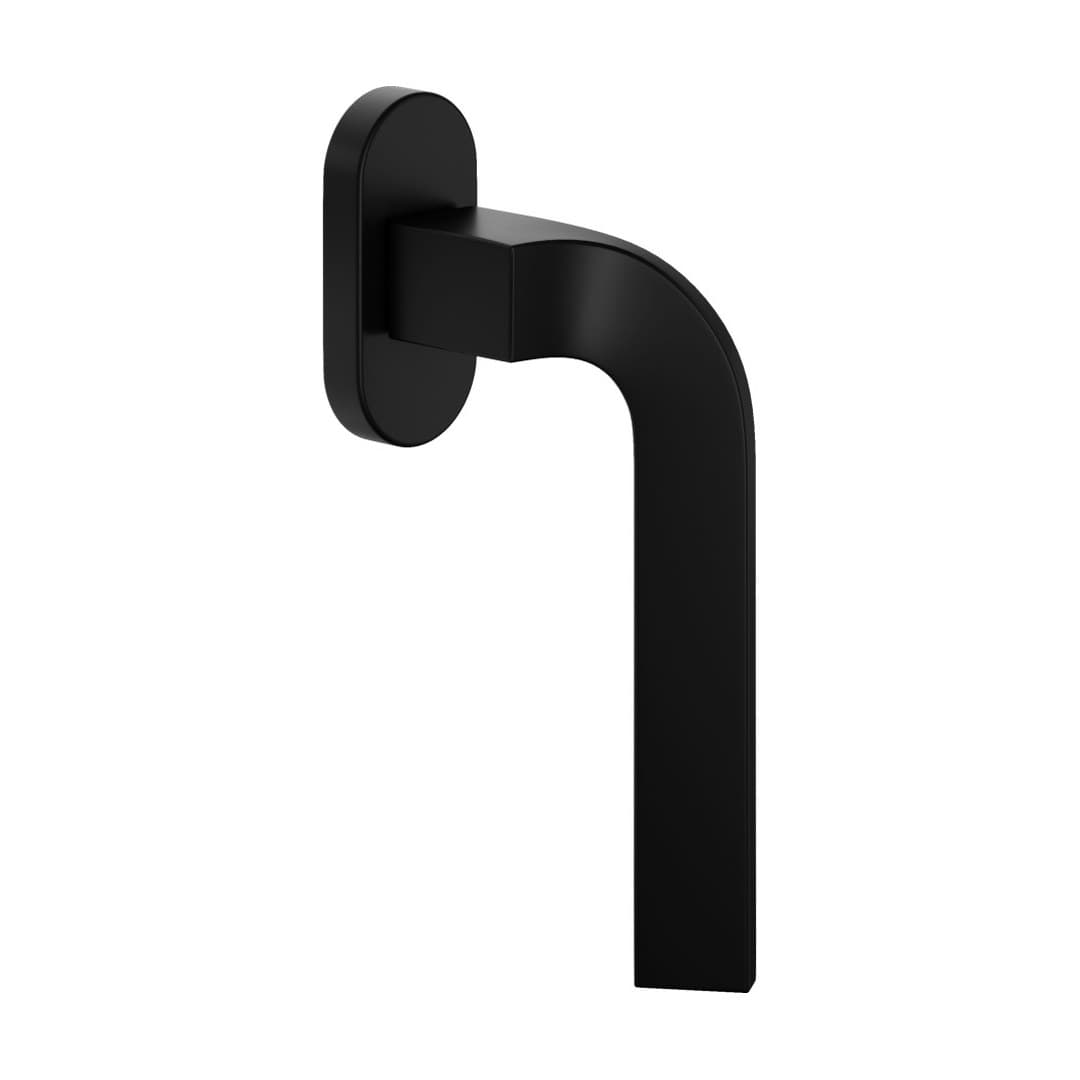 DnD Joy – Πόμολο Παραθύρου – DK VIS Ovale – Black (JO22V-ZNE)