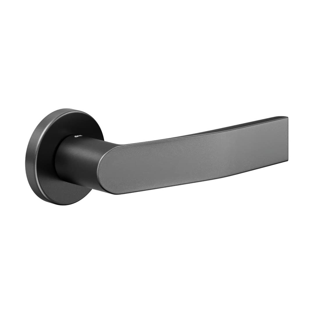 DnD Kind Of – Πόμολο Πόρτας Ροζέτα – Vis Tonda – Anthracite (KN12-ZAN)