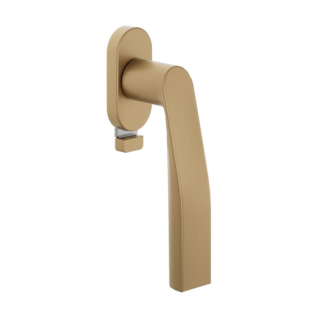 DnD Kind Of – Πόμολο Παραθύρου – DK VIS TS Ovale – Satin gold (KN22TS-ZRO)