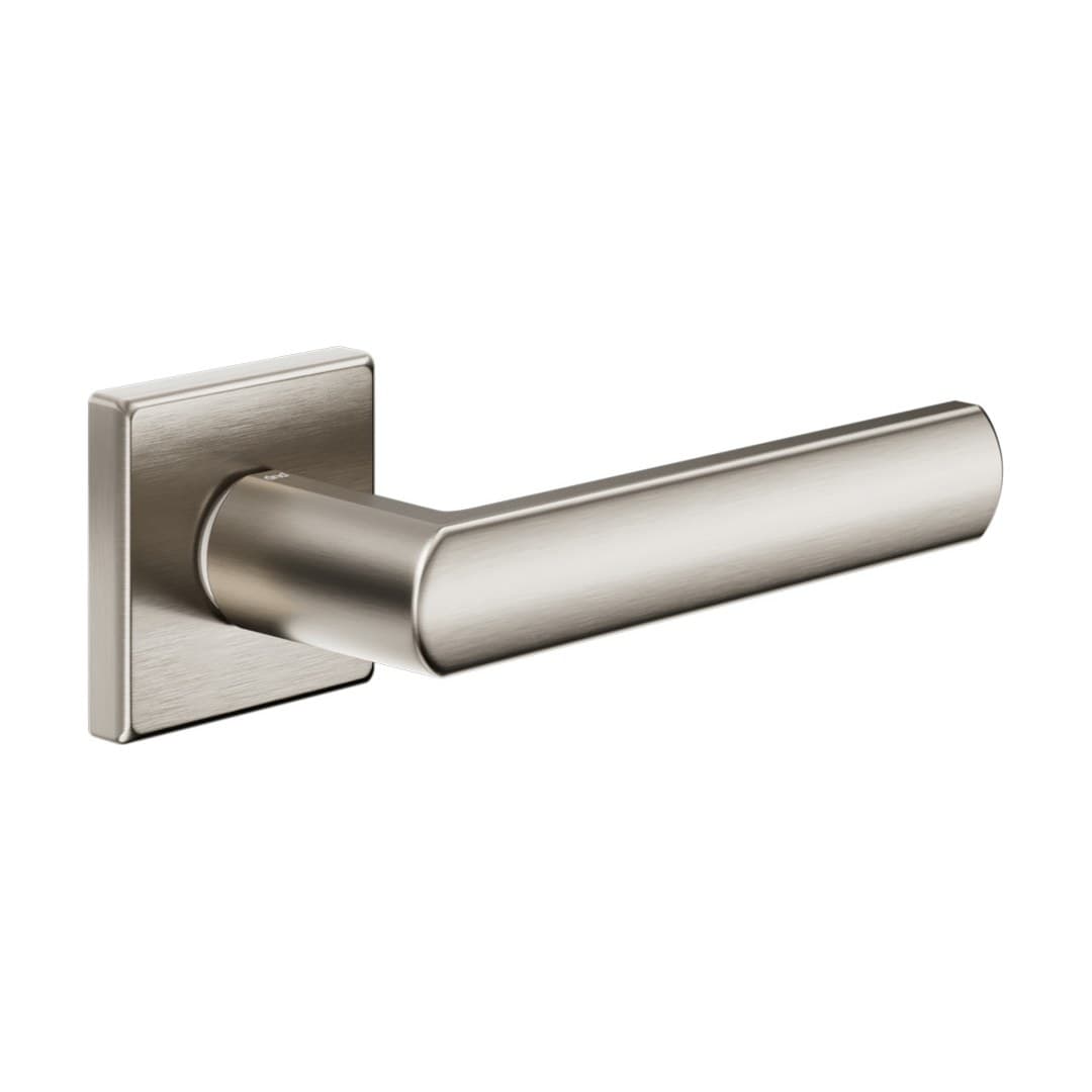 DnD Luce 02 – Πόμολο Πόρτας Ροζέτα – Vis Quadra – Satin nickel (LC14-ZNS)
