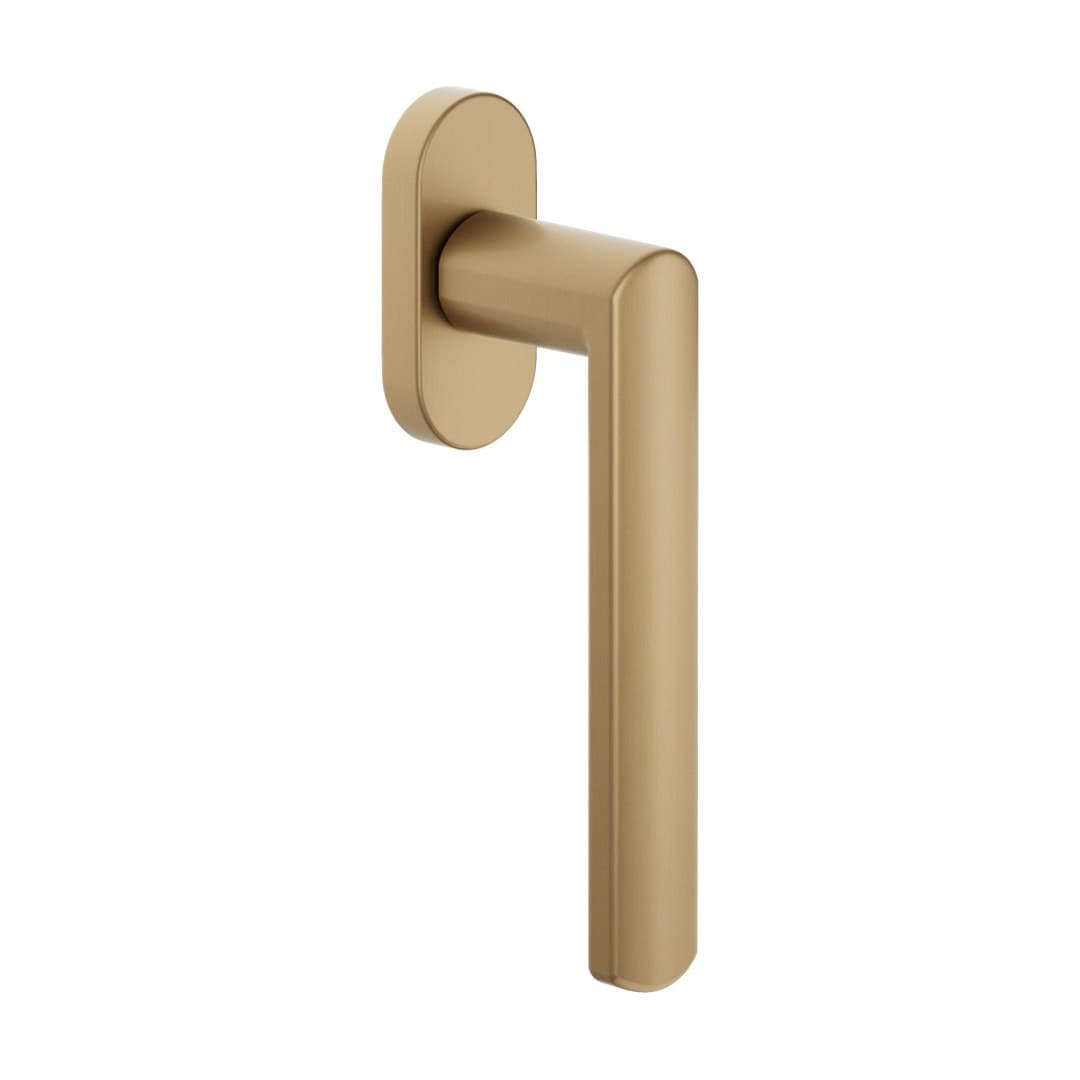 DnD Luce – Πόμολο Παραθύρου – DK VIS Ovale – Satin gold (LC30V-ZRO)
