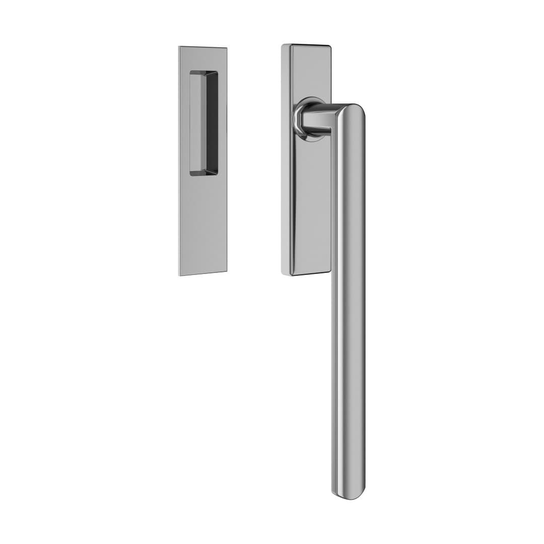 DnD Luce 02 – Λαβή Ανασυρόμενης – Polished chrome (LC60-ZC)