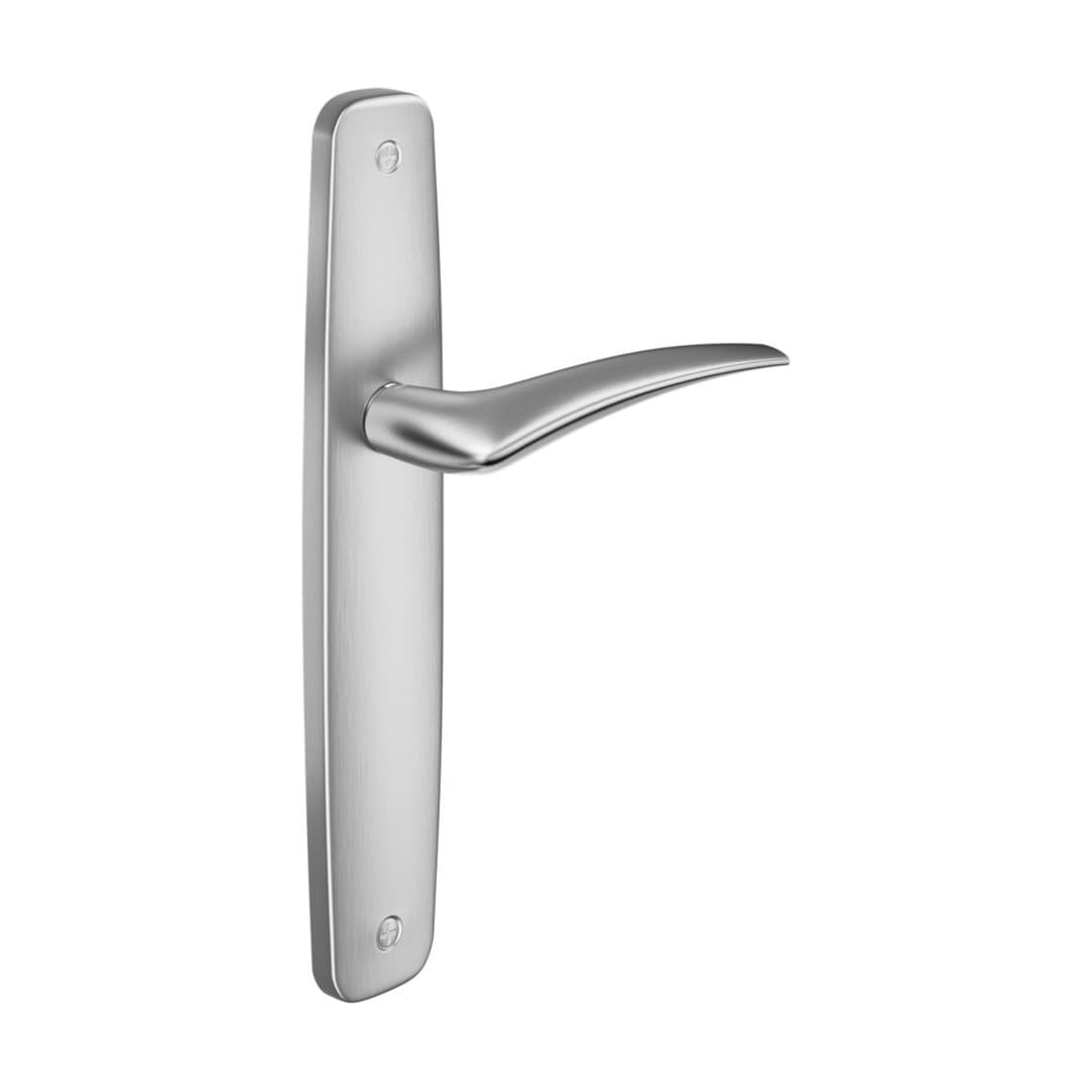 DnD Linear – Πόμολο Πόρτας Πλάκα – Placca Dnd – Satin chrome (LI10-OCS)