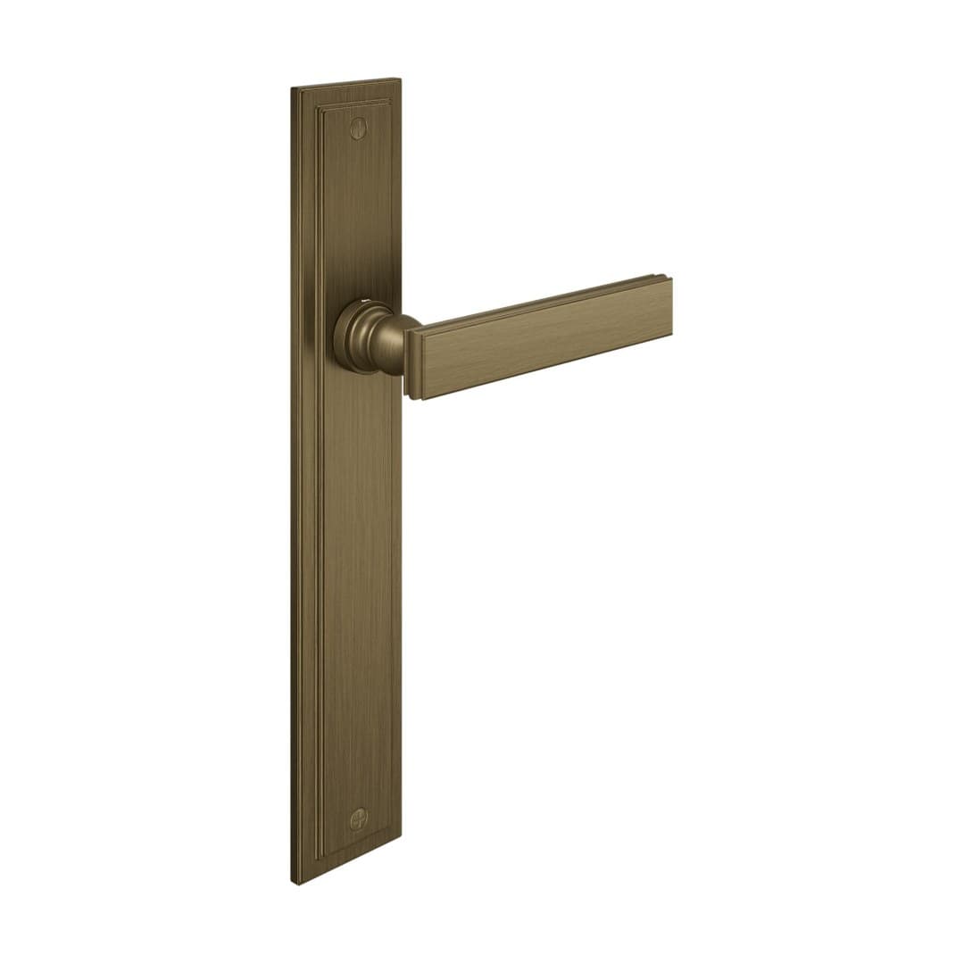 DnD Lucrezia – Πόμολο Πόρτας Πλάκα – Placca Lucrezia – Matt satin bronze (LT10-OGH)