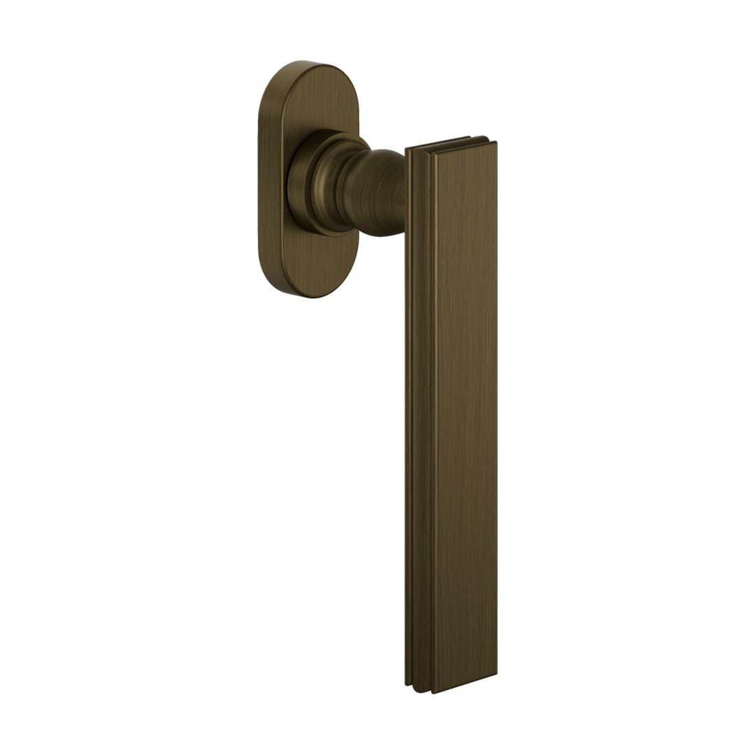 DnD Lucrezia – Πόμολο Παραθύρου – DK VIS Ovale – Matt satin bronze (LT30V-OGH)