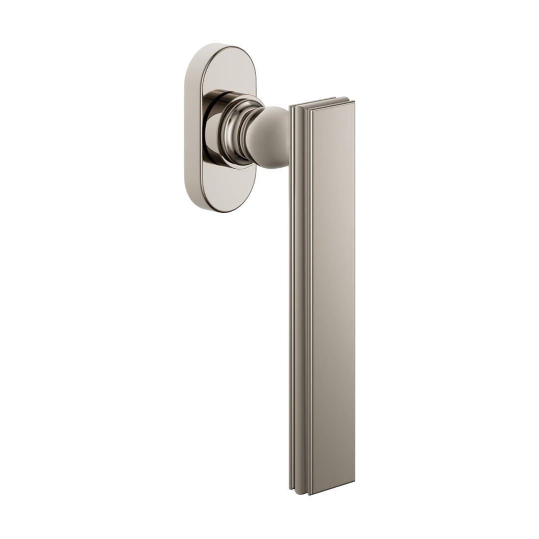 DnD Lucrezia – Πόμολο Παραθύρου – DK VIS Ovale – Bright nickel (LT30V-PVN)