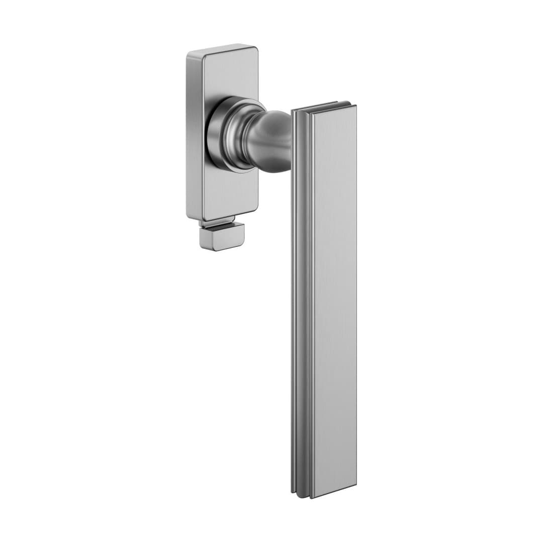DnD Lucrezia 02 – Πόμολο Παραθύρου – DK VIS TS Rettangolare – Satin chrome (LT31TS-OCS)