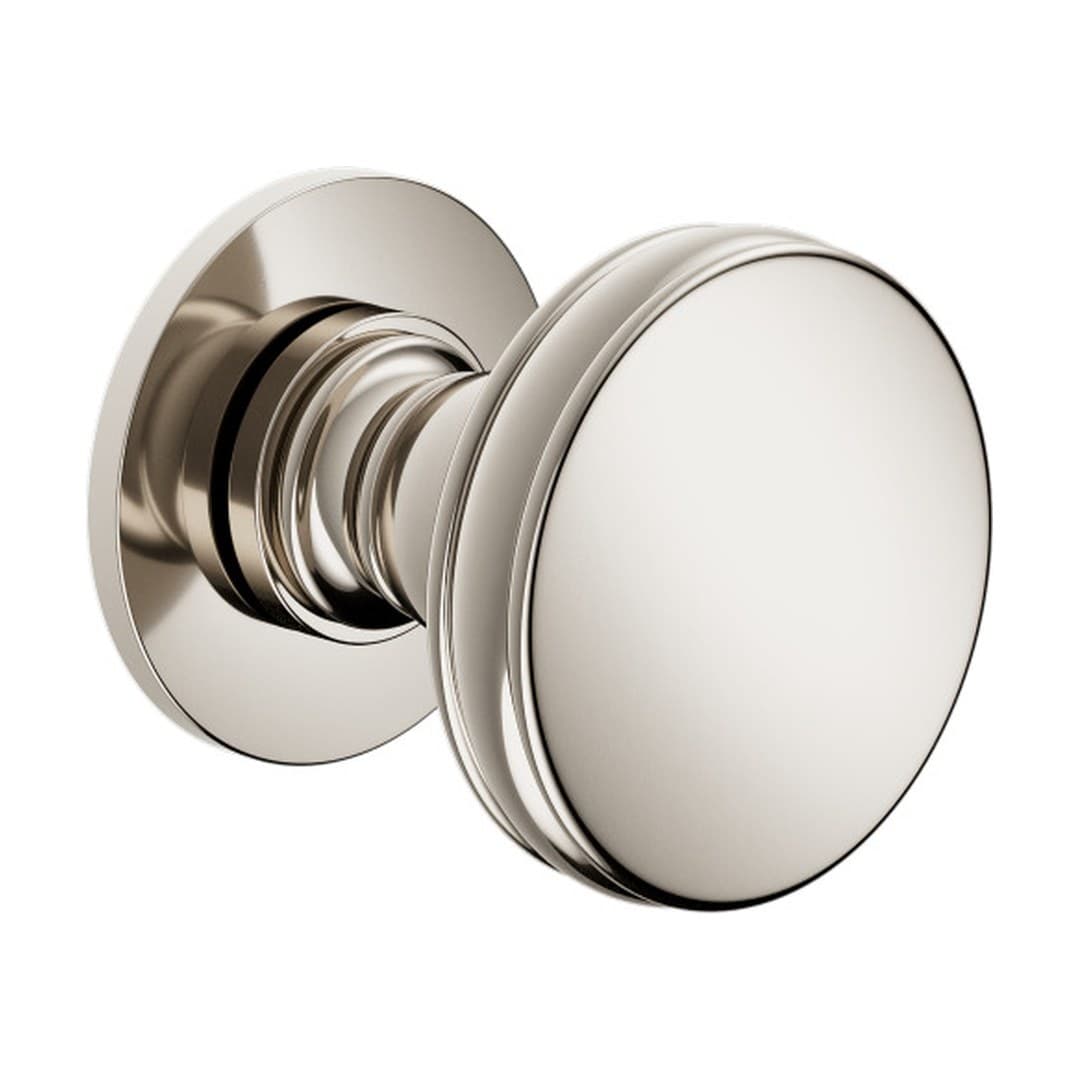 DnD Lucrezia 03 – Πόμολο Πόρτας Ροζέτα – Ροζέτα Fine Ø50 – Bright nickel (LT47-PVN)