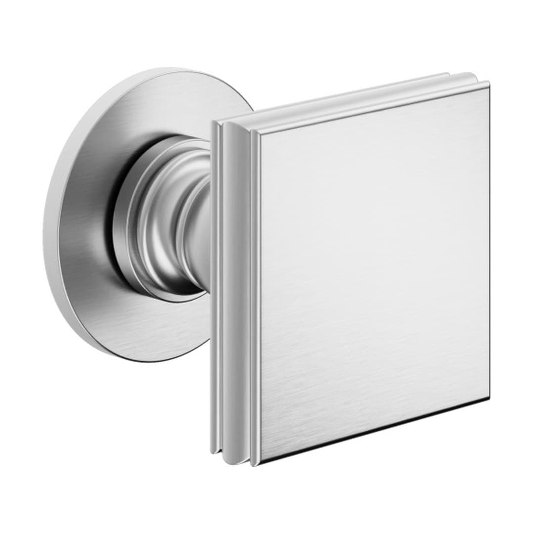 DnD Lucrezia – Πόμολο Πόρτας Ροζέτα – Ροζέτα Fine Ø50 – Satin chrome (LT48-OCS)