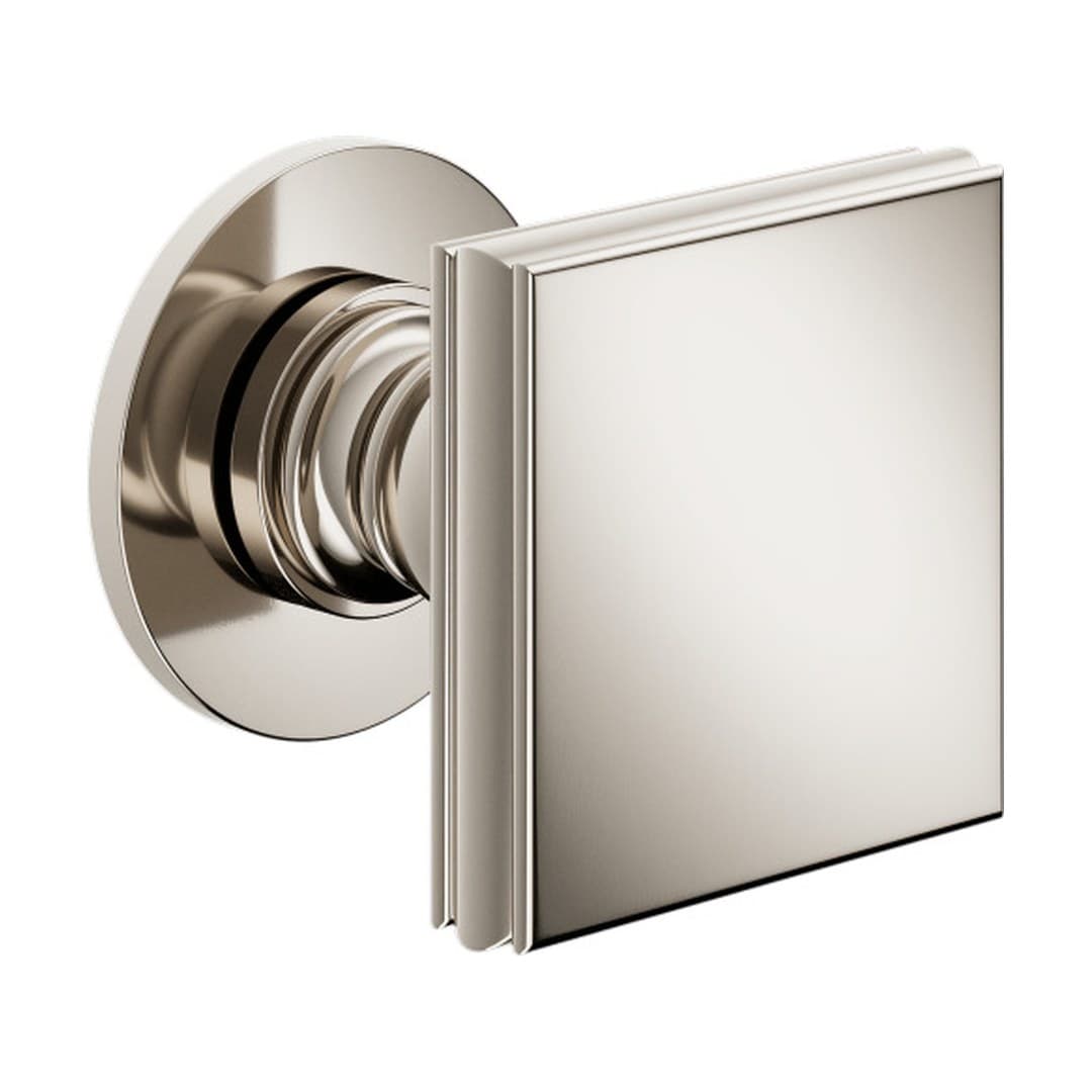 DnD Lucrezia – Πόμολο Πόρτας Ροζέτα – Ροζέτα Fine Ø50 – Bright nickel (LT48-PVN)