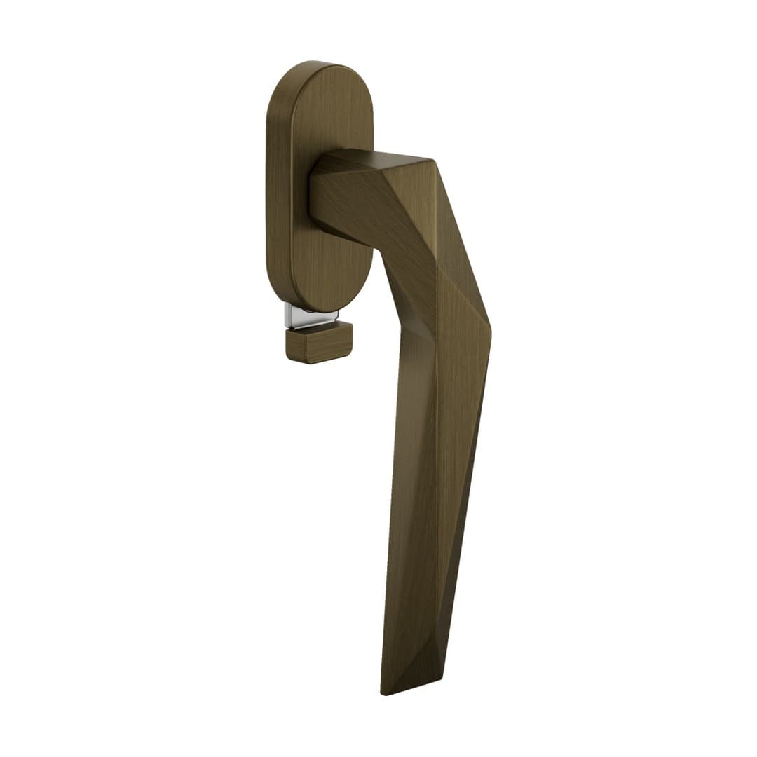DnD Luxury – Πόμολο Παραθύρου – DK VIS TS Ovale – Matt satin bronze (LU22TS-OGH)