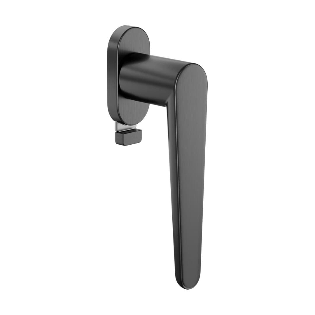 DnD Leva – Πόμολο Παραθύρου – DK VIS TS Ovale – Satin graphite (LV22TS-PGS)