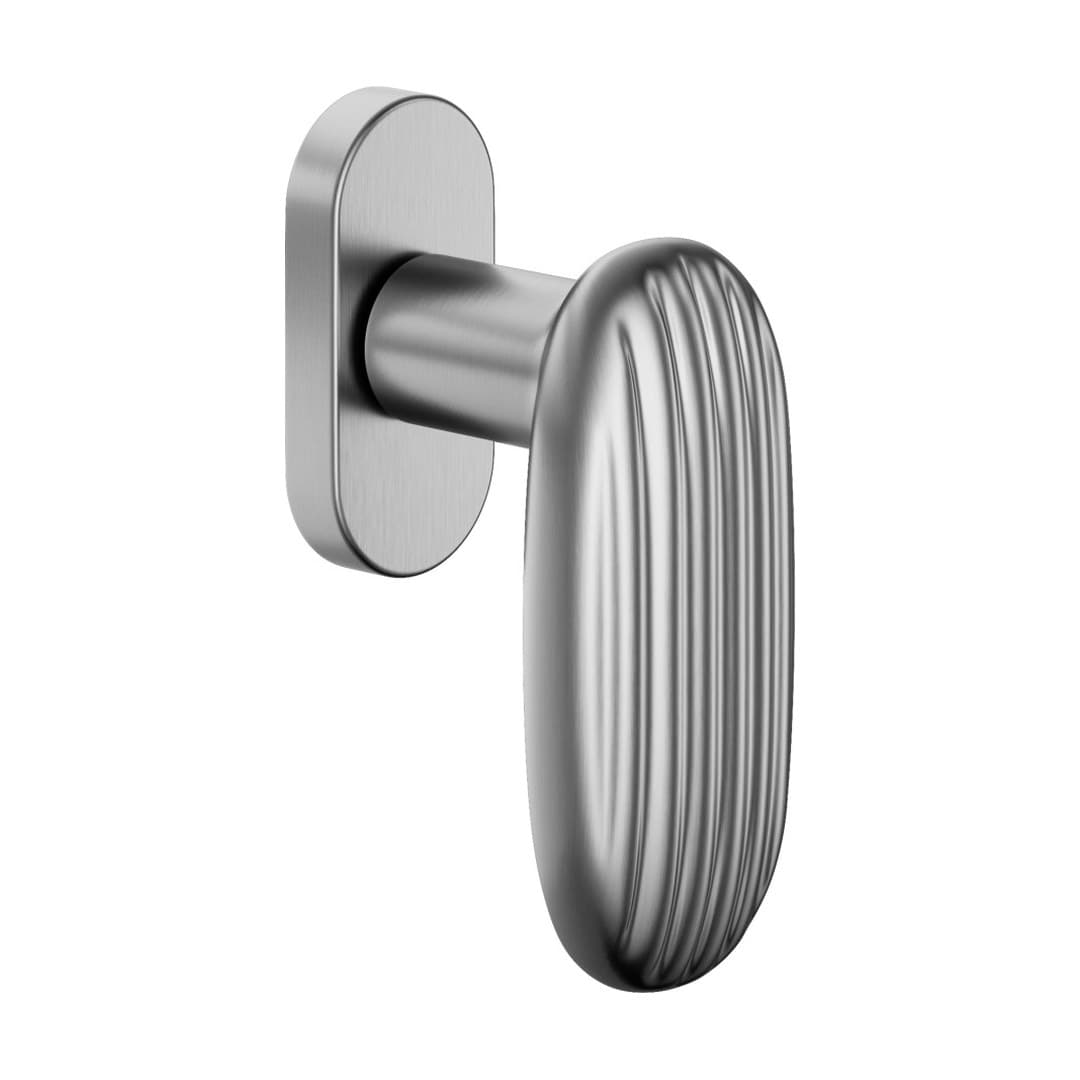 DnD Madeleine – Πόμολο Παραθύρου – DK VIS Ovale – Satin chrome (MA22V-OCS)