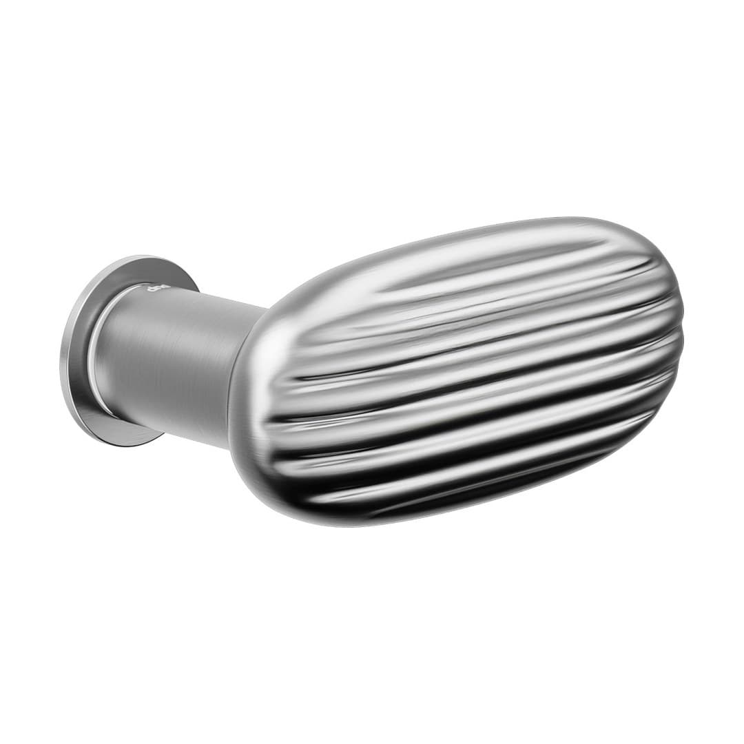 DnD Madeleine – Πόμολο Πόρτας Ροζέτα – Unico Tonda – Satin chrome (MA80-OCS)