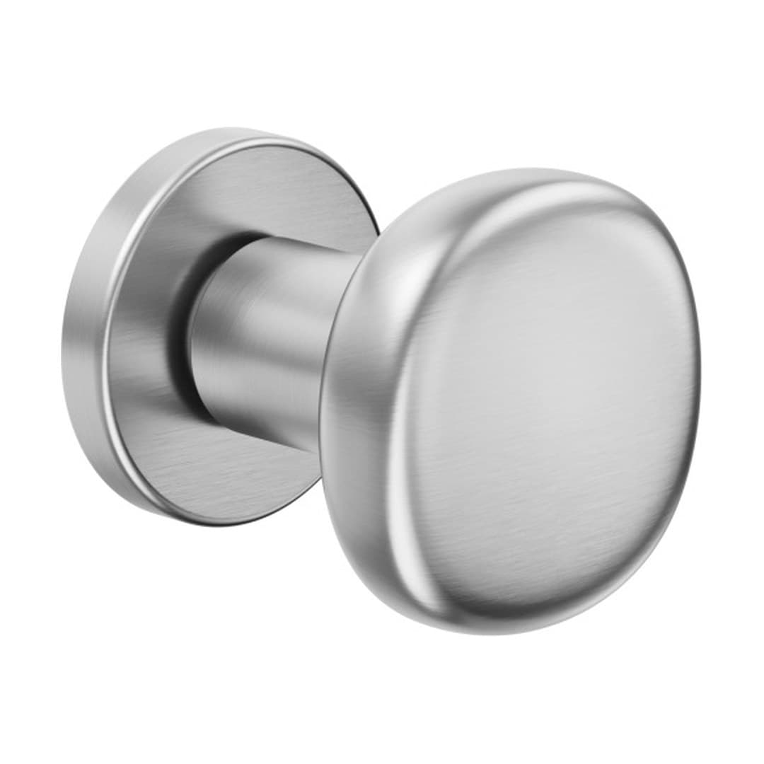 DnD Olive – Πόμολο Πόρτας Ροζέτα – Satin chrome (OL39-OCS)