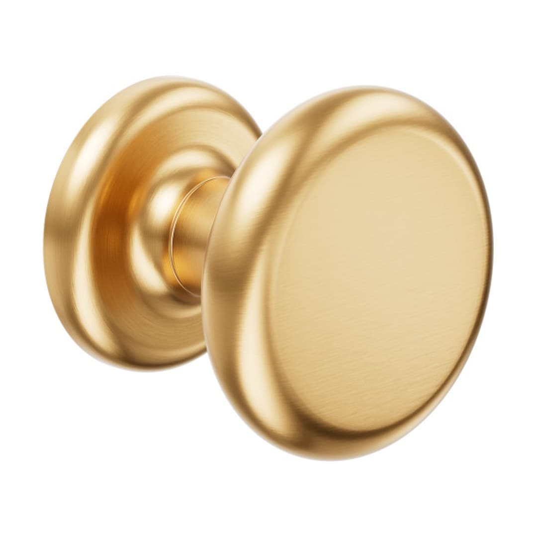 DnD Palm – Πόμολο Πόρτας Ροζέτα – Antique satin gold (PA39-PVD-SG)